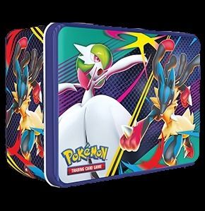 Pokémon Treasure Tin Gardevoir and Lucario - Rip & Ship image 1